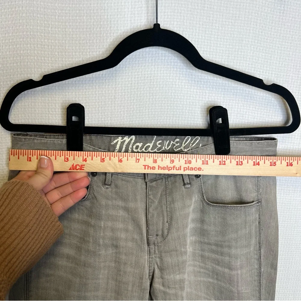 Madewell | Gray Denim Jeans Low Skinny Mens‎ 28 32